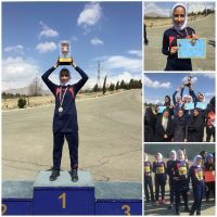 کسب مقام اول تیمی در مسابقات دو و میدانی استان تهران